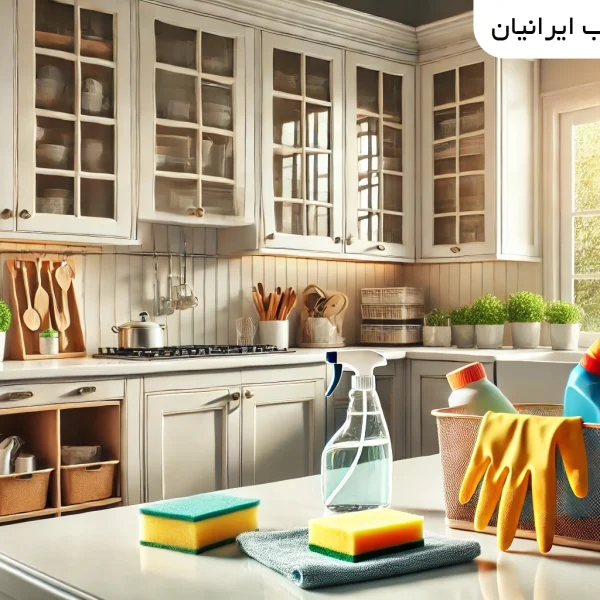 تمیز کردن کابینت قزوین