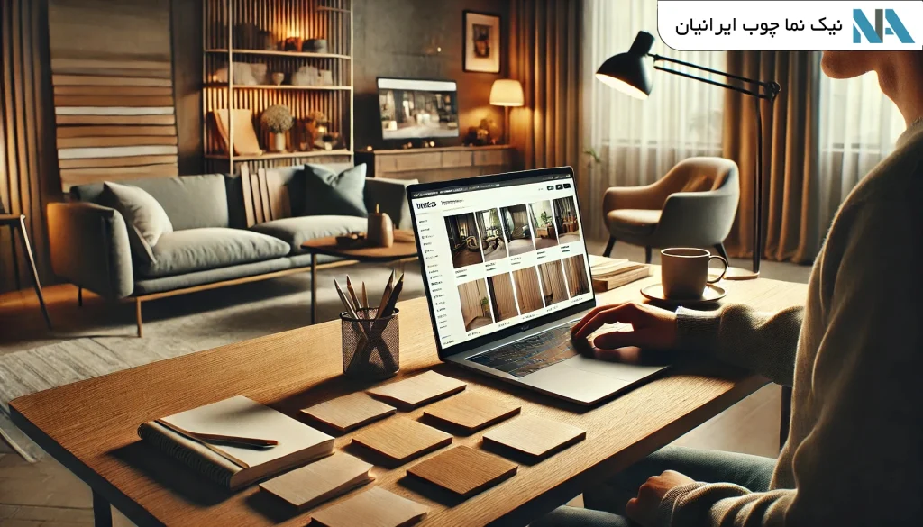 سفارش ام دی اف کابینت قزوین نیک نما چوب ایرانیان