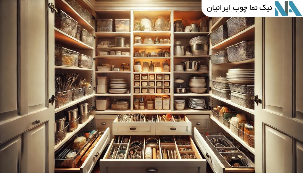 مدیریت فضای کابینت در قزوین