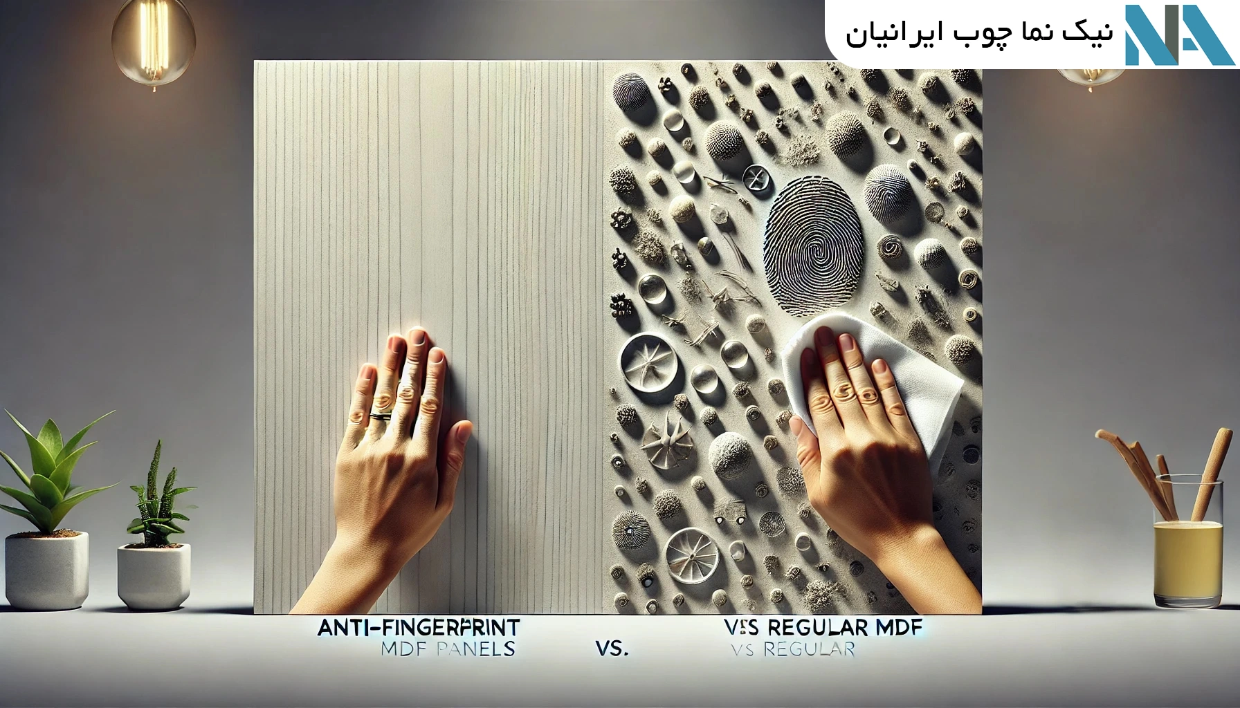 5 دلیل مهم برای انتخاب ورق‌های MDF با خاصیت آنتی‌فینگر در دکوراسیون داخلی قزوین