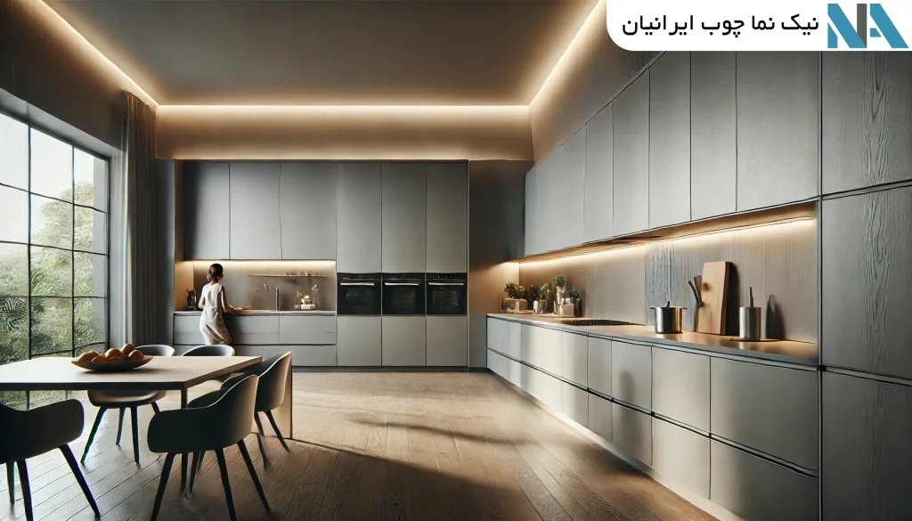 حفظ زیبایی و ظاهر مدرن در دکوراسیون داخلی قزوین نیک نما چوب ایرانیان