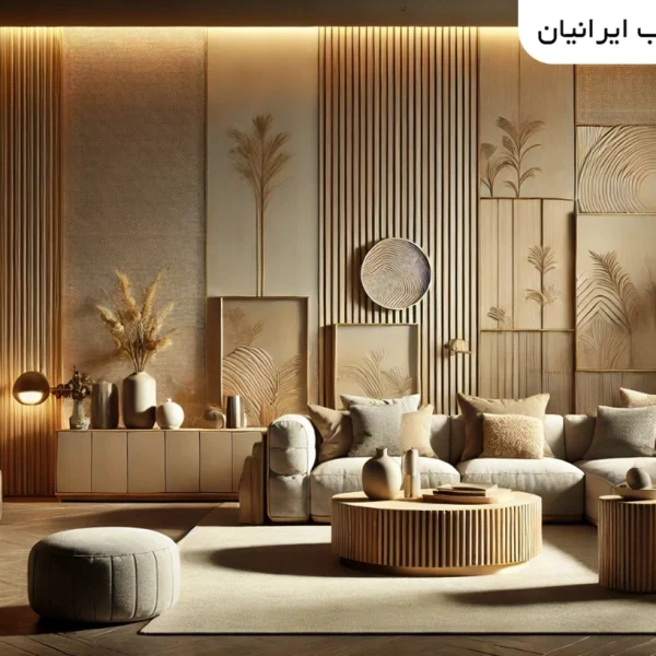 تأثیر بافت و برجستگی ورق‌های MDF بر زیبایی دکوراسیون داخلی قزوین