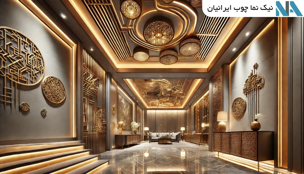 نورپردازی خلاقانه در دکوراسیون فیوژن، دکوراسیون داخلی قزوین