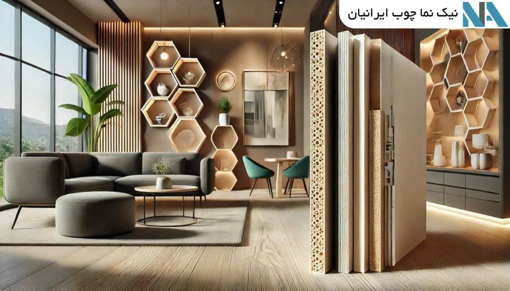 چرا انتخاب مغز و روکش MDF اهمیت دارد؟ نیک نما چوب ایرانیان
