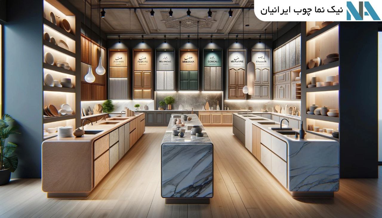 صفحه کابینت های پرفروش در ایران نیک نما چوب ایرانیان قزوین