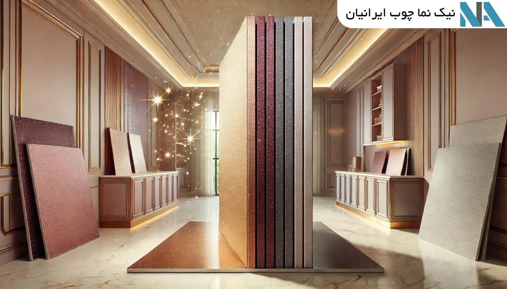 ورق ام دی اف های اکلیلی قزوین نیک نما چوب ایرانیان