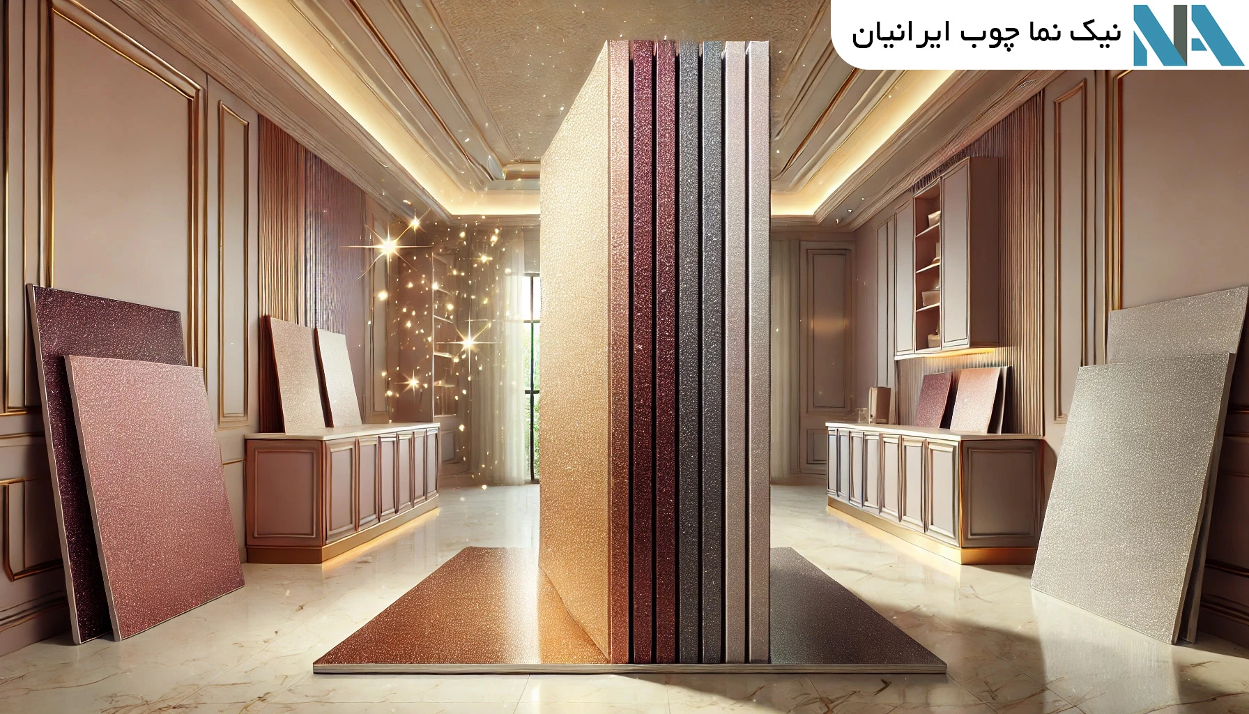 ورق ام دی اف های اکلیلی قزوین نیک نما چوب ایرانیان