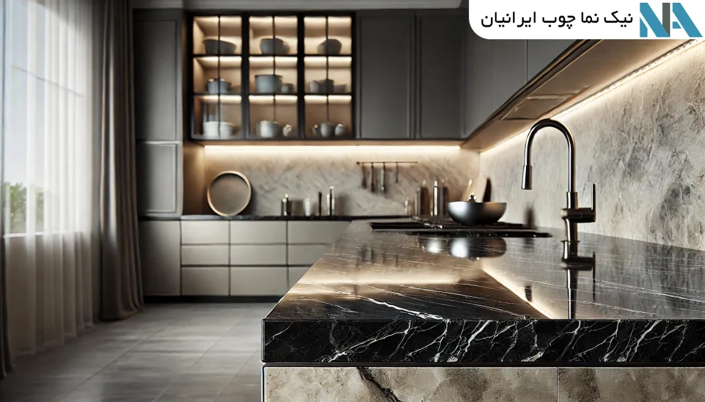 صفحه کابینت سنگ طبیعی خصوصیات، انواع و کاربردها نیک نما چوب ایرانیان